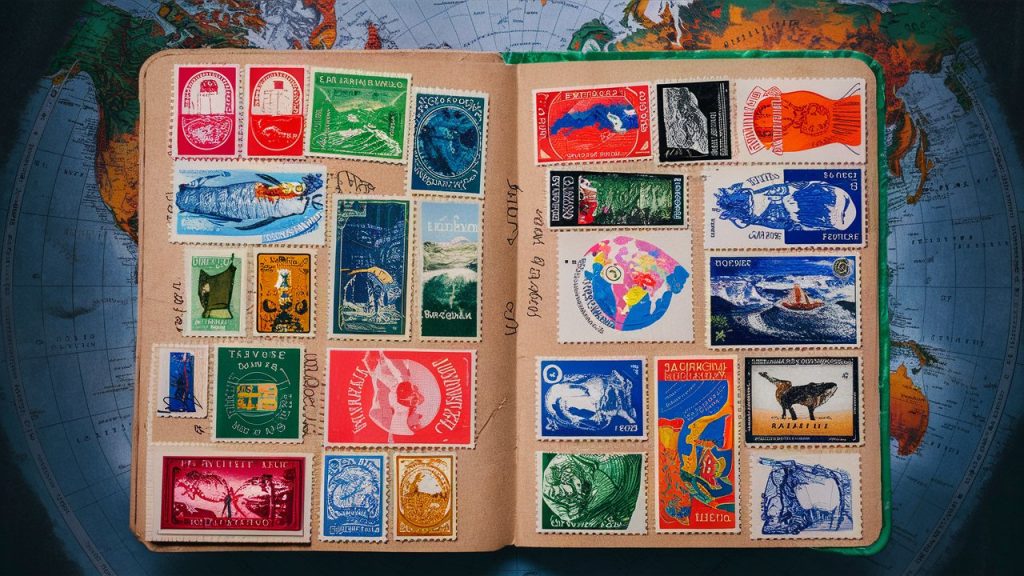 travel stamps