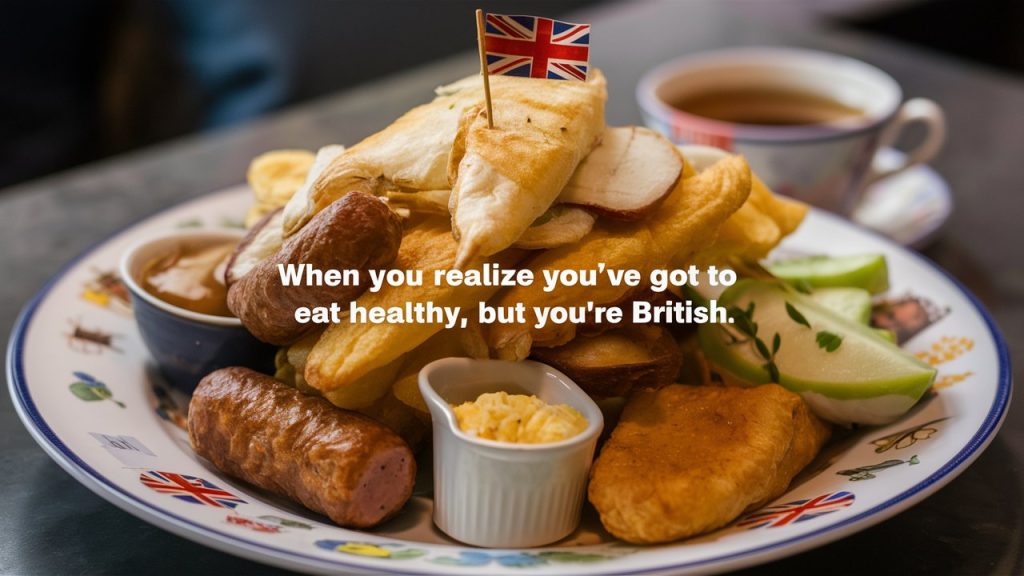 british food meme